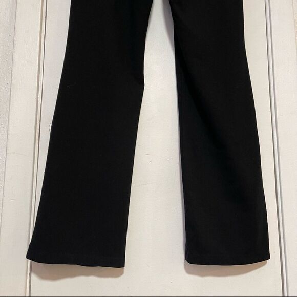 Black Trouser Tummy Tuck Control Rayon and Nylon blend stretchable waist - Picture 3 of 9